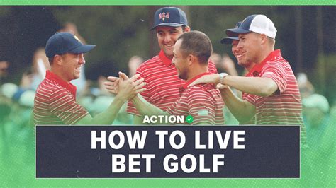 golf live betting